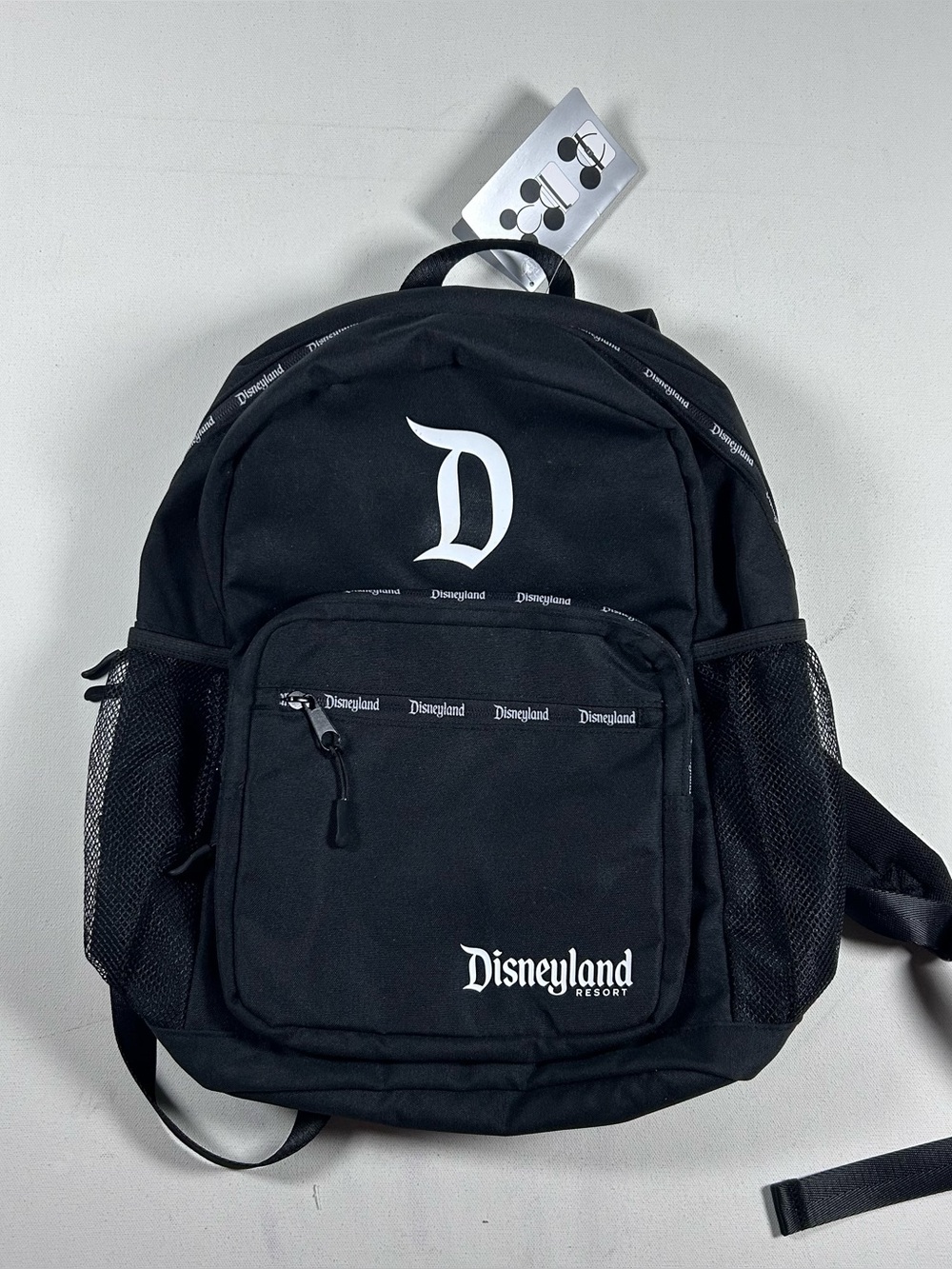 Disney Parks Disneyland Resort Mini Backpack Black Bag New